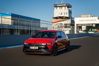 IONIQ 5 N na závodním okruku