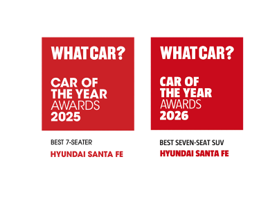Hyundai SANTA FE Award Logos