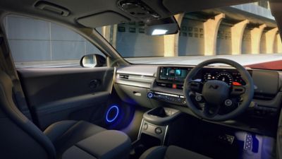 Hyundai IONIQ 5 N driver view.