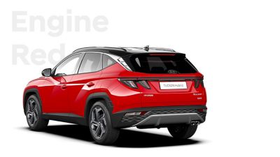 Opciones de color del nuevo Hyundai TUCSON: Engine Red.