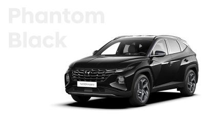 Opciones de color del nuevo Hyundai TUCSON: Phantom Black.