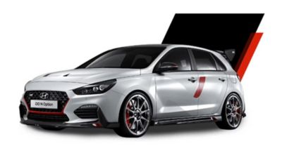 De Hyundai N Option, een showauto voor liefhebbers van sportief rijden.