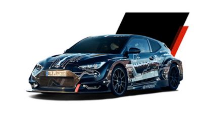 De concept car Hyundai Veloster N ETCR.