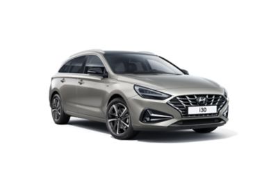 Předoboční pohled na Hyundai i30 kombi.