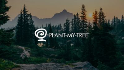 PLANT-MY-TREE® Logo mit dem Hinweis “Klimaschutzpartner 2022”.