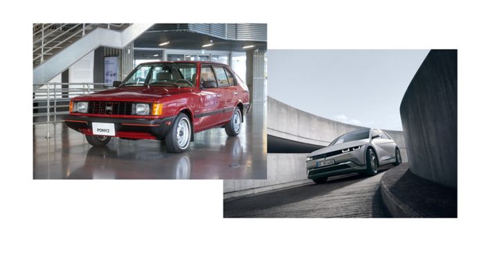 50 rokov vývoja Hyundai PONY a Hyundai IONIQ 5