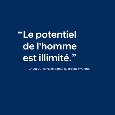 Image de la citation de Chung Ju-yung, fondateur de Hyundai Group.