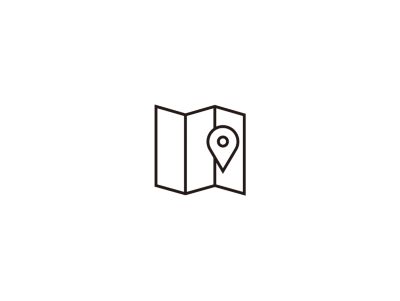 Retailer locater map icon.