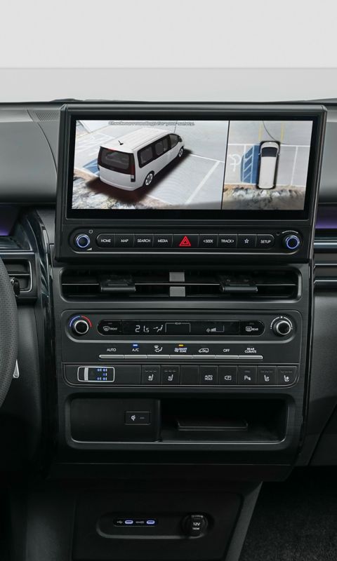 Náhled assistenčního systému Hyundai.