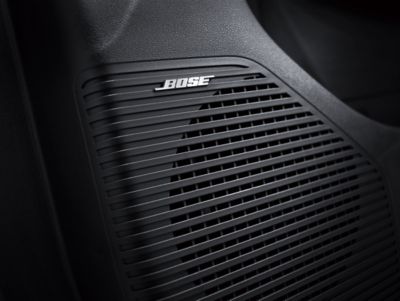 KONA Nouvelle Génération intègre le système audio Bose pour ses haut-parleurs.