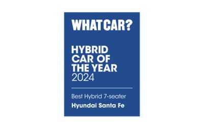 Whatcar Hybrid car of the year, best hybrid 7-seater award badge