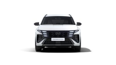 The bolder front air intake design the Hyundai TUCSON Plug-in Hybrid.