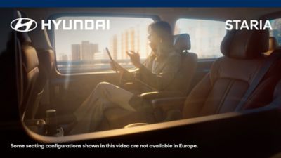 De video van de volledig nieuwe Hyundai STARIA MPV.