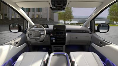 Vue intérieur de STARIA Hybrid
