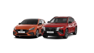 i30 N Line a TUCSON N Line