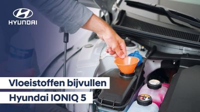 Hyundai IONIQ 5: koelvloeistof, remvloeistof en ruitenwisservloeistof bijvullen