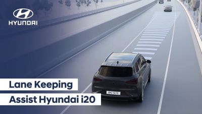 Hyundai i20: Lane Keeping Assist en Lane Following Assist