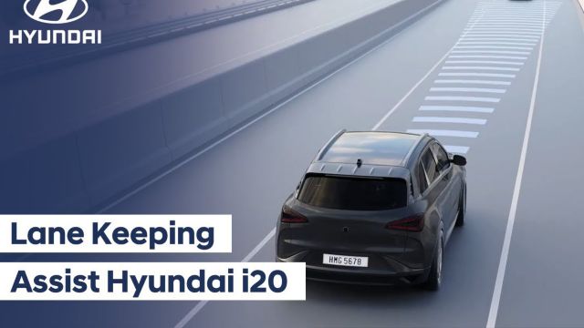 Hyundai i20: Lane Keeping Assist en Lane Following Assist