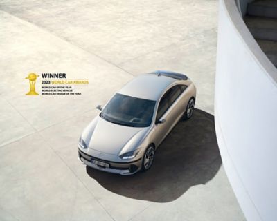 Hyundai IONIQ 6 is the winner of the World Car of the Year Award 2023.