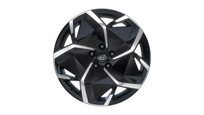 15 inch ten-spoke alloy wheel, graphite, 6.0Jx15, suitable for 185/65 R15 tyres.