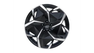 15 inch ten-spoke alloy wheel, graphite, 6.0Jx15, suitable for 185/65 R15 tyres.