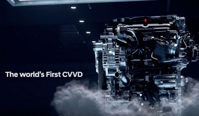 A video of the Continuously Variable Valve Duration engine in the Hyundai TUCSON Plug-in Hybrid.