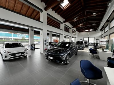 Interno della Concessionaria Autobase
