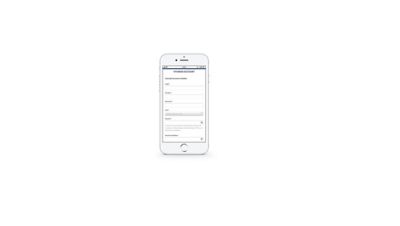 Ansicht der geöffneten Bluelink App auf einem Smartphone
