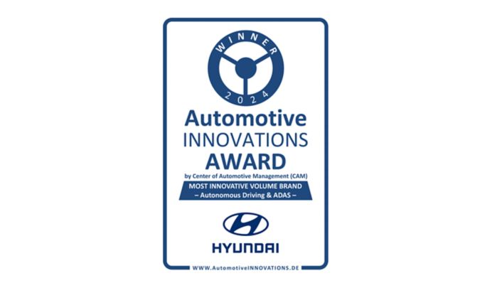 Hyundai recognized as one of the most innovative volume brands