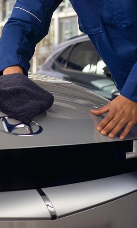 Escena de visión de futuro de Hyundai