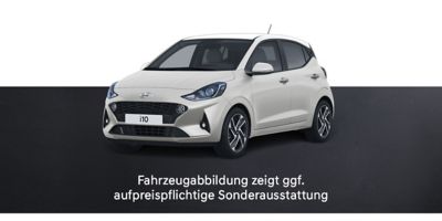 Hyundai i10 mit SGE Mitglieder-Rabatt.