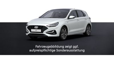 Hyundai i30 mit SGE Mitglieder-Rabatt.
