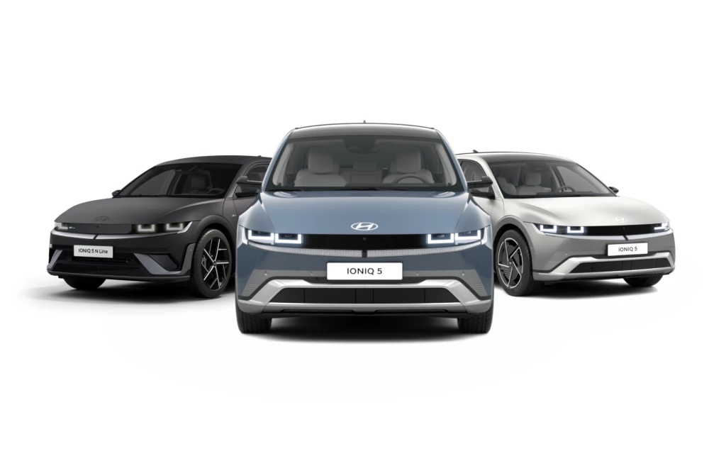 Hyundai IONIQ5 Varianten im Studio