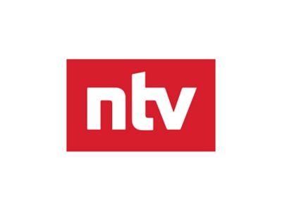 Das NTV Logo: Symbolbild für den Hyundai KONA Elektro Fahrbericht.