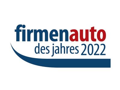 Award-Logo: Firmenauto des Jahres 2022.