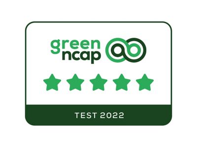 Award-Logo: Green NCAP Test 2022.
