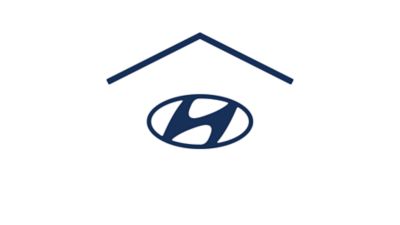 Symbolbild Händler werder: Hyundai Logo mit Dach.