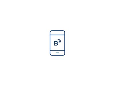 Symbol-Grafik: Batterie und Stecker. Bluelink-App.