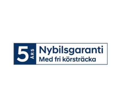 5 års garanti utan kilometerbegränsning