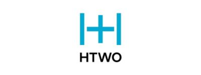 The HTWO logo for the next-generation hydrogen fuel cell system.