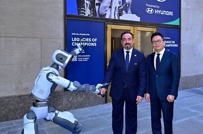 Hyundai Motor Company and FIFA Museum Welcome Visitors to "Legacies of Champions" Fan Experience at Rockefeller Center During FIFA World Cup 2026™
