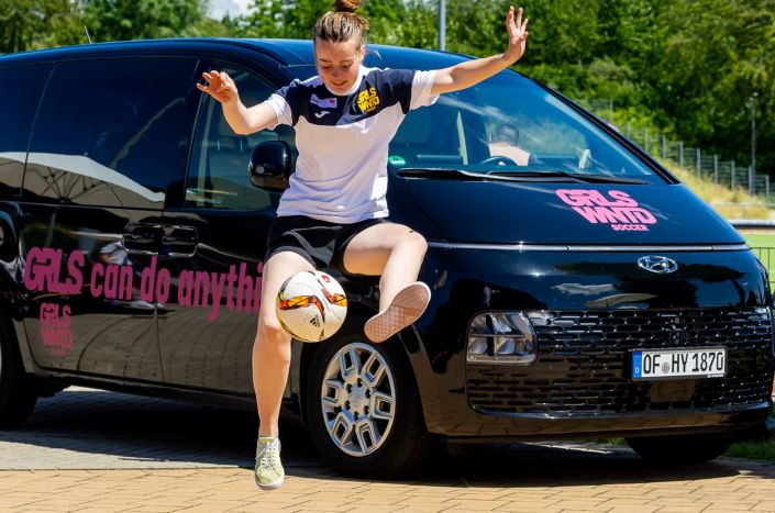Förderung von Frauenfußball im Fokus: Hyundai startet Kooperation mit GRLS WNTD SOCCER