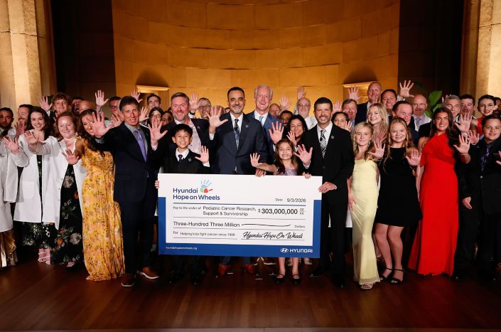 Hyundai Hope on Wheels Marks 28 Years and $303 Million in Lifetime Giving at Annual Gala
