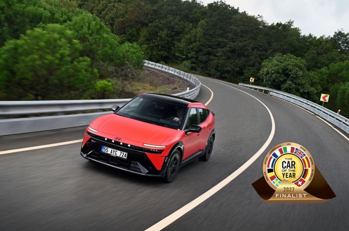 Hyundai IONIQ 3 Named European Car of the Year 2027 Finalist