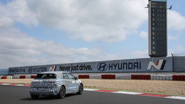 Hyundai Motor's IONIQ 5 N Enters Final Phase Of Racetrack