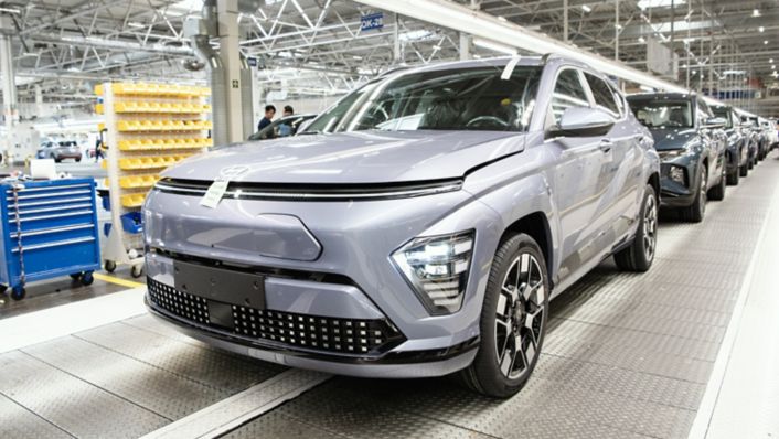 Production of the All-new KONA Electric commences in the Czech Republic, exclusively for Europe.