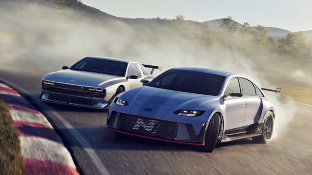 IONIQ 5 N på bane