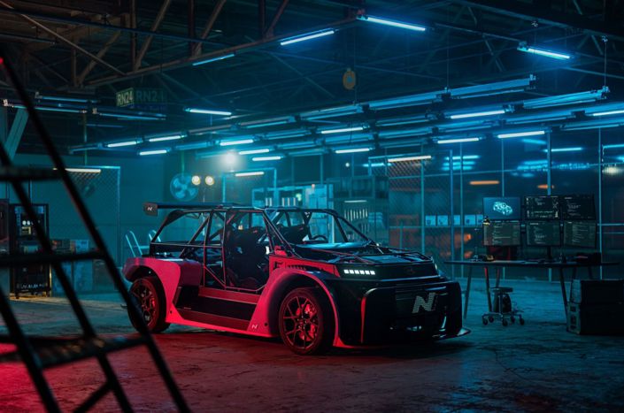 Hyundai RN24: il Rolling Lab che riporta l’anima rally nell’era delle alte prestazioni 100% elettriche