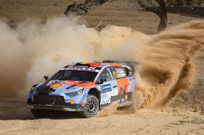 Rally de Italia-Cerdeña: Hyundai Motorsport se despide de la era Rally1 con un cuarto puesto