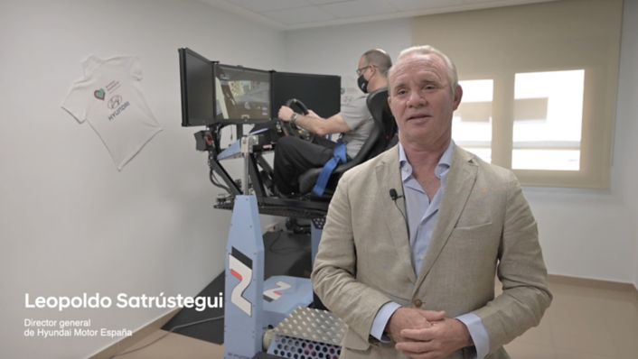 Un simulador de carreras de Hyundai para tratar el daño cerebral adquirido